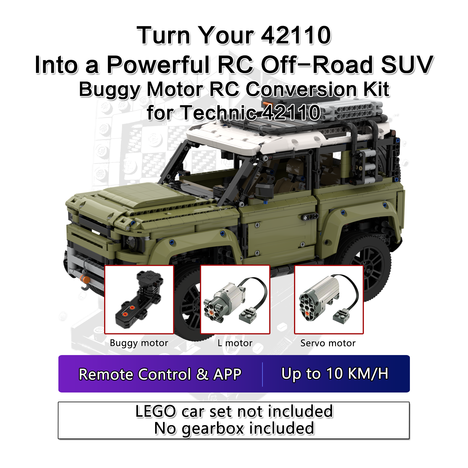 [Buggy motor] Technic 42110