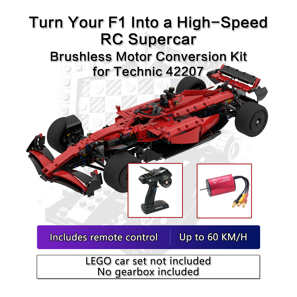 Brushless motor Technic 42207 RC conversion kit